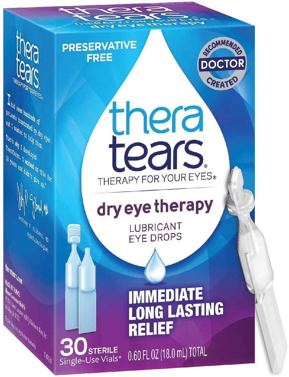 TheraTears Lubricant Eye Drops Dry Therapy - 0.02 Fluid Ounce