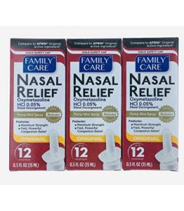 Family Care Original Nasal Mist Spray 0.5oz 6ct
