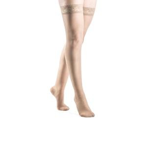 Sigvaris Sheer Fashion Women's Thigh High 15-20 mmHg
