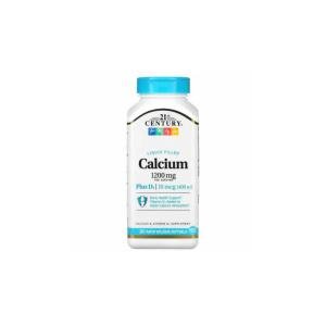 21st Century Liquid Filled Calcium Plus D3, 600 Mg, 90 Rapid Release Softgels