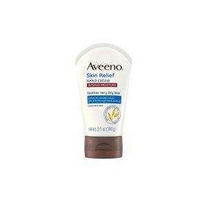 Aveeno Hand Cream, Skin Relief, Intense Moisture, Fragrance Free 3.5 Oz