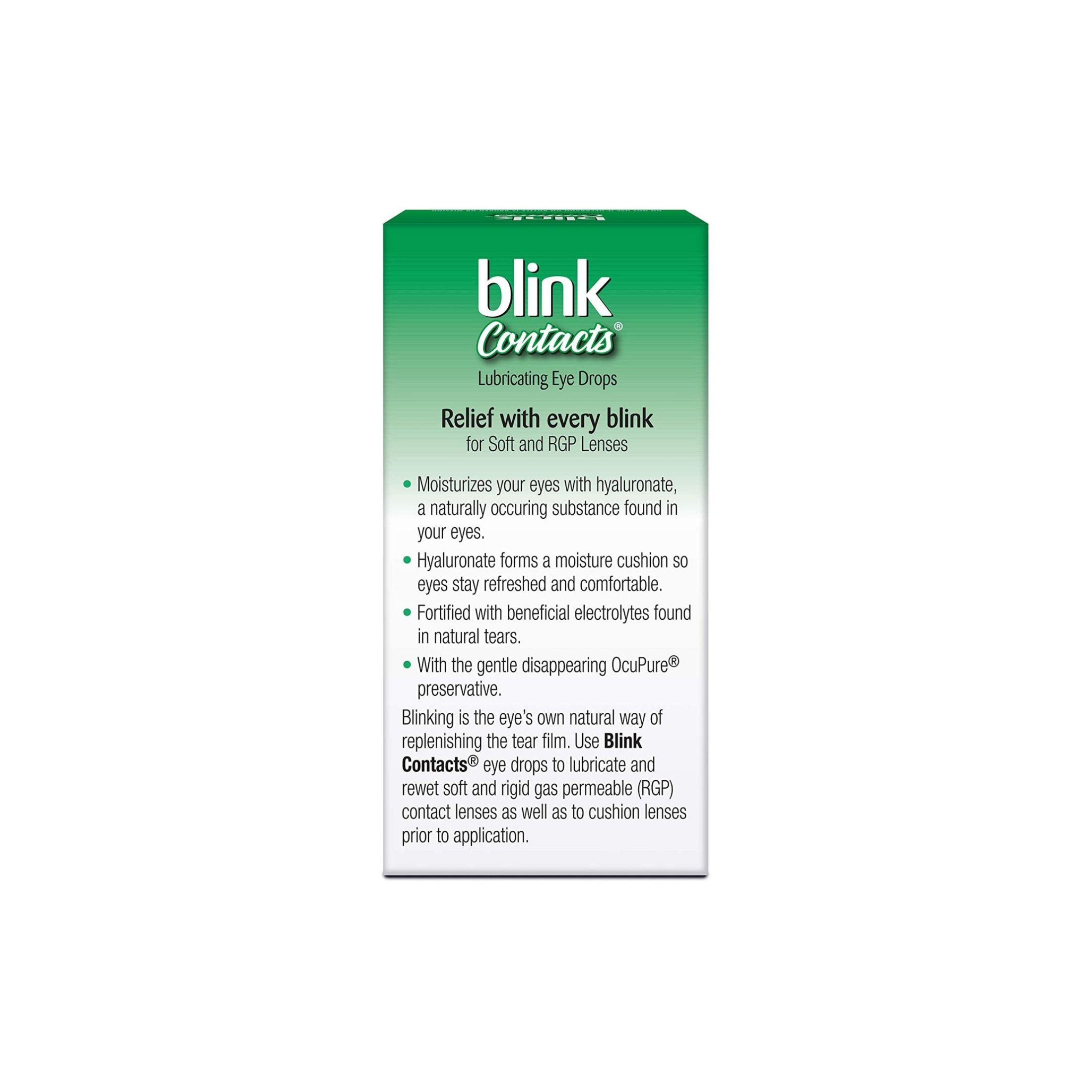 Blink Contacts Lubricating Eye Drops
