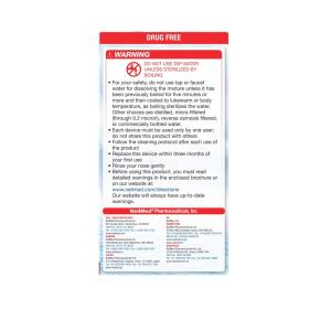 NeilMed Sinugator Cordless Pulsating Nasal Wash & 30 Premixed Packets