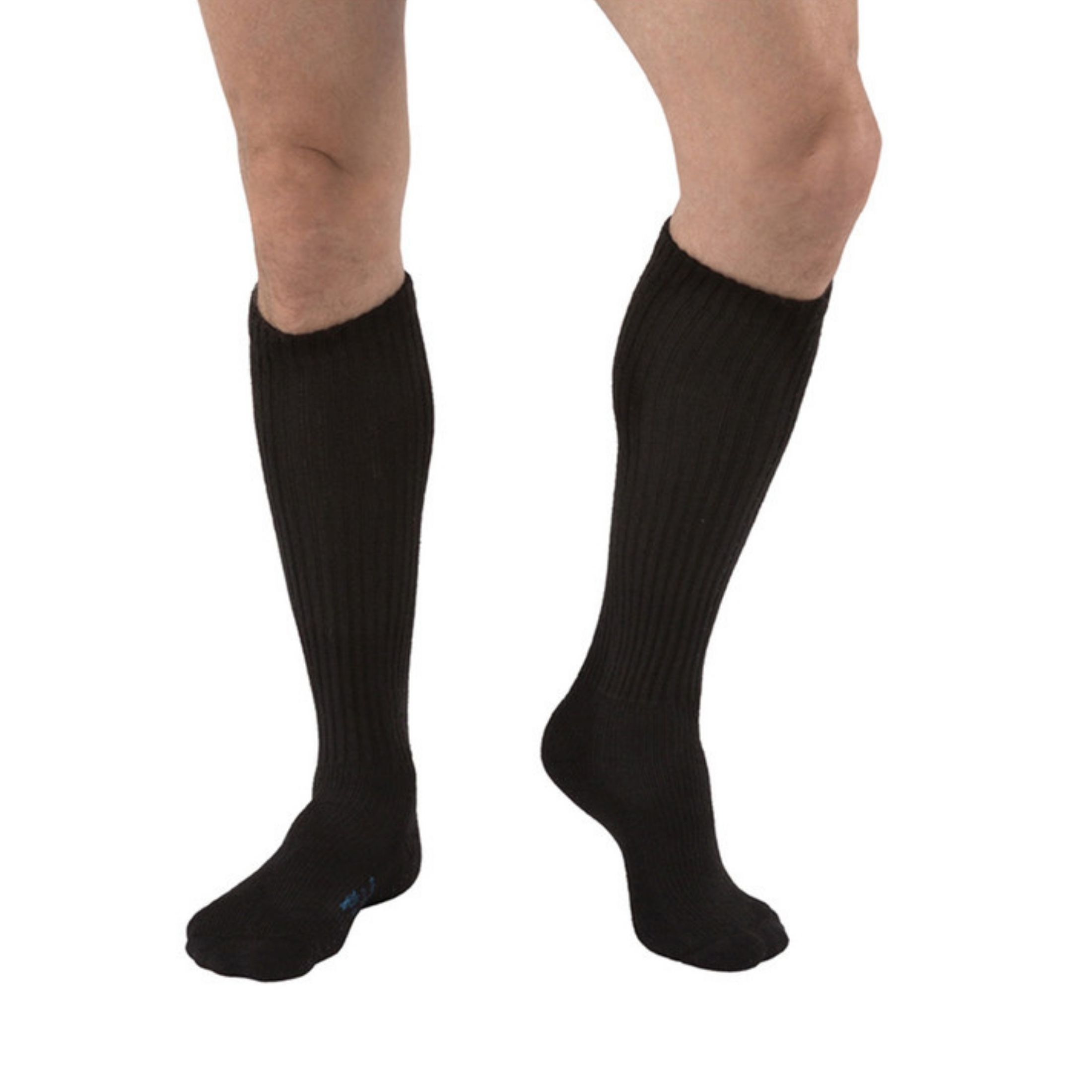 Jobst Sensifoot Socks Knee High Black Large Each