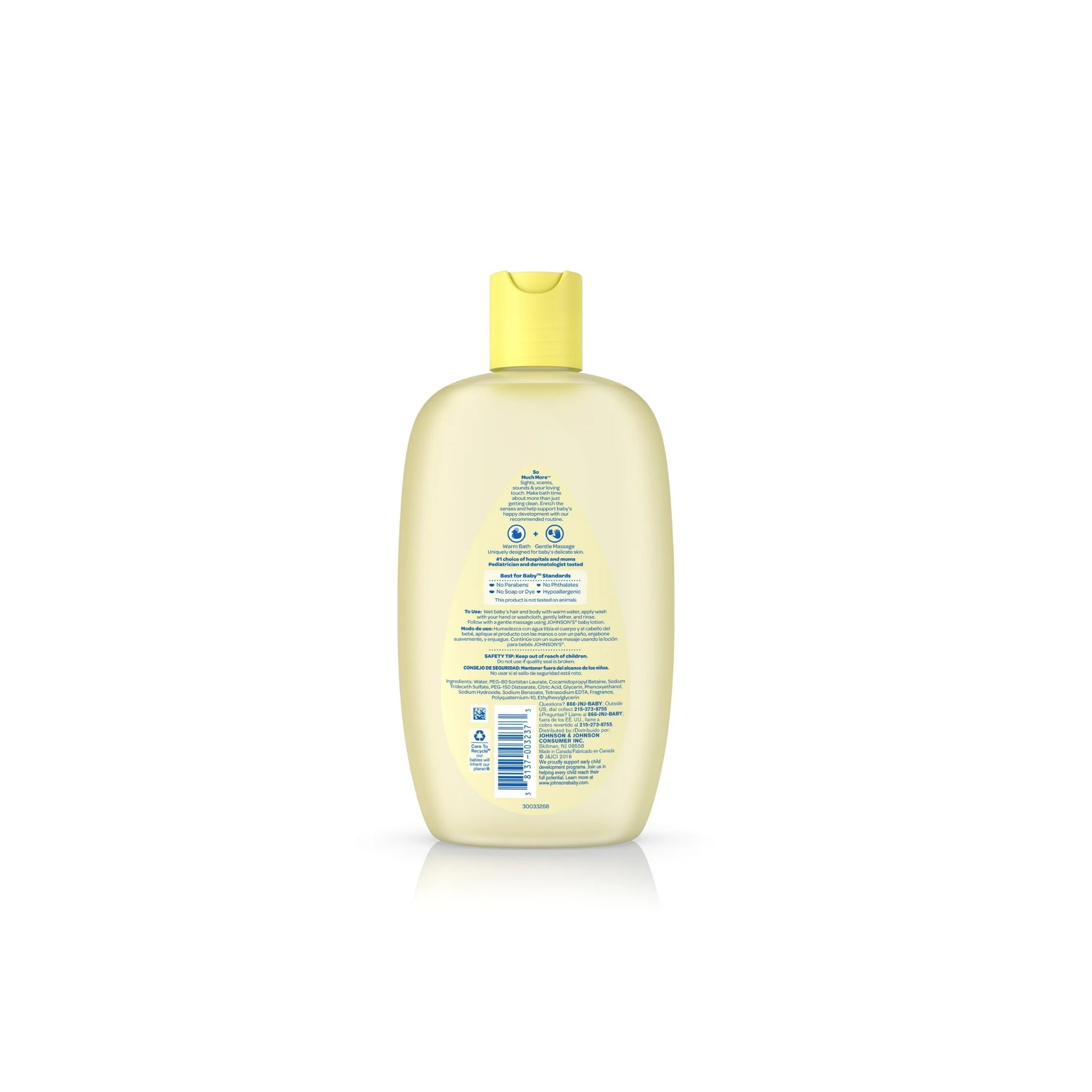Johnson's Head-To-Toe Baby Wash, Gentle Cleanser, 15 Fl. Oz