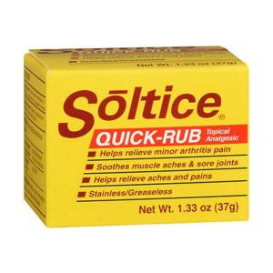 Soltice Quick-Rub Topical Analgesic, 1.33 Oz