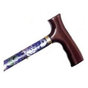 Alex Orthopedic Cane Travel Folding Mauve Floral