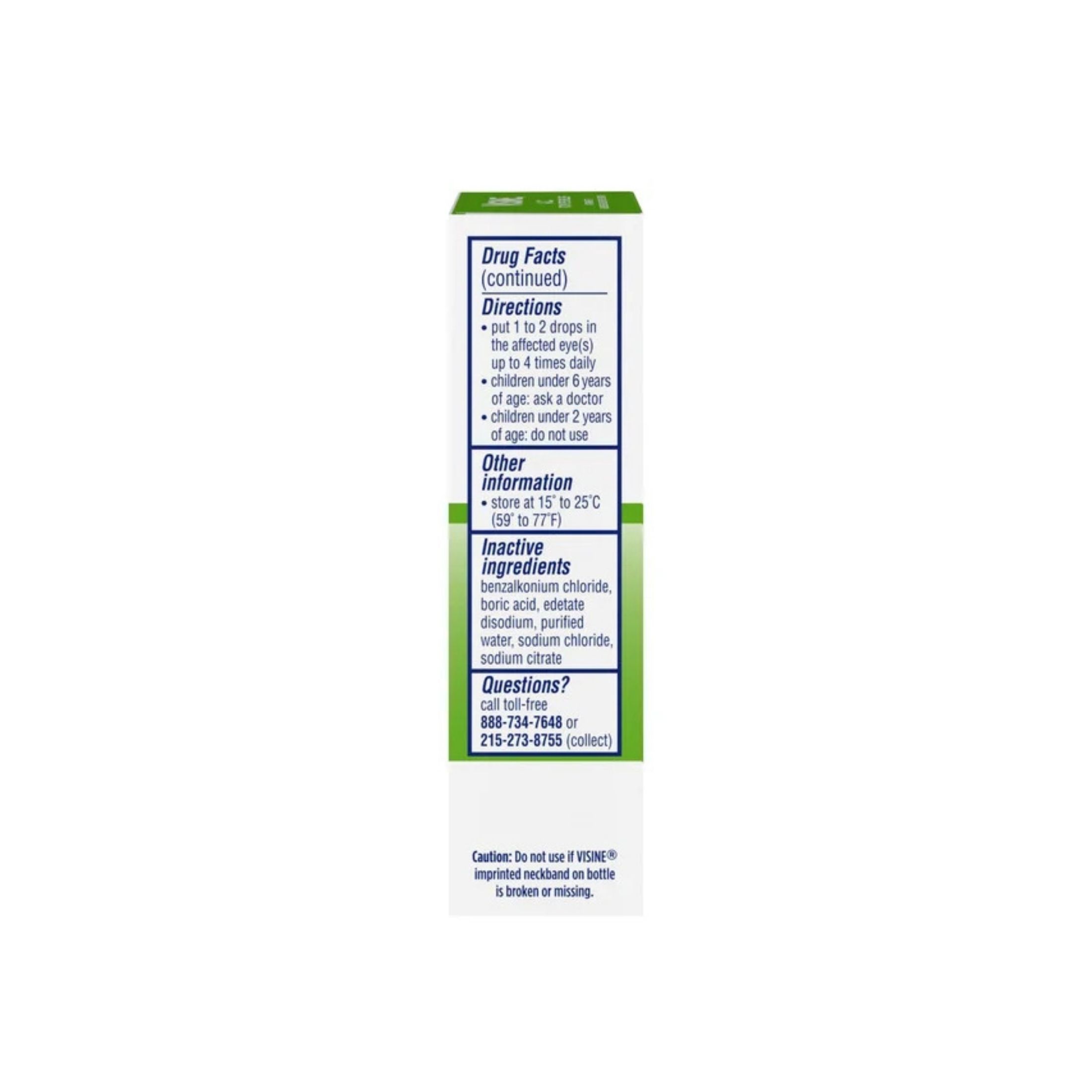 Visine Itchy Eye Relief, A.C 0.5 Fl Oz