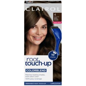 Clairol Root Touch Up By Nice' N Easy Dark Brown 4 Permanent Hair Color 1 Ea Box