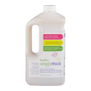 Simply Thick EasyMix Instant Food Thickener- 1.6 Liter Bottle & 1 Pump