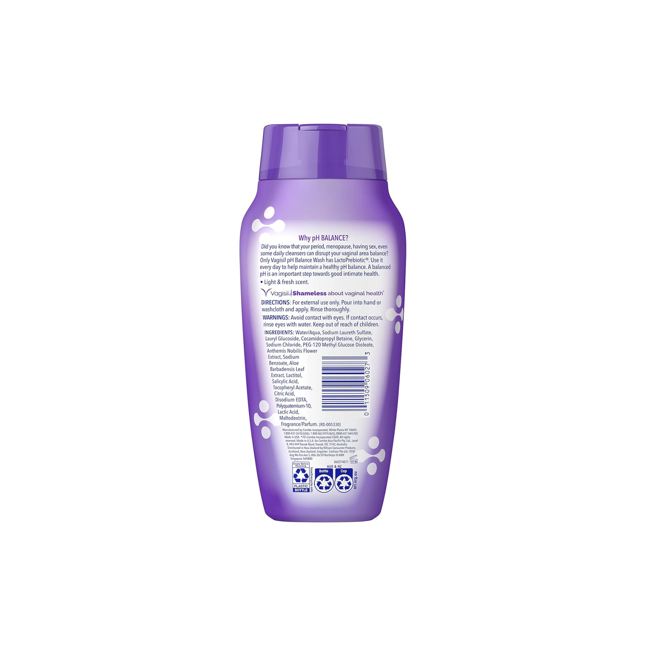 Vagisil pH Balance Daily Intimate Wash 12 Fl Oz