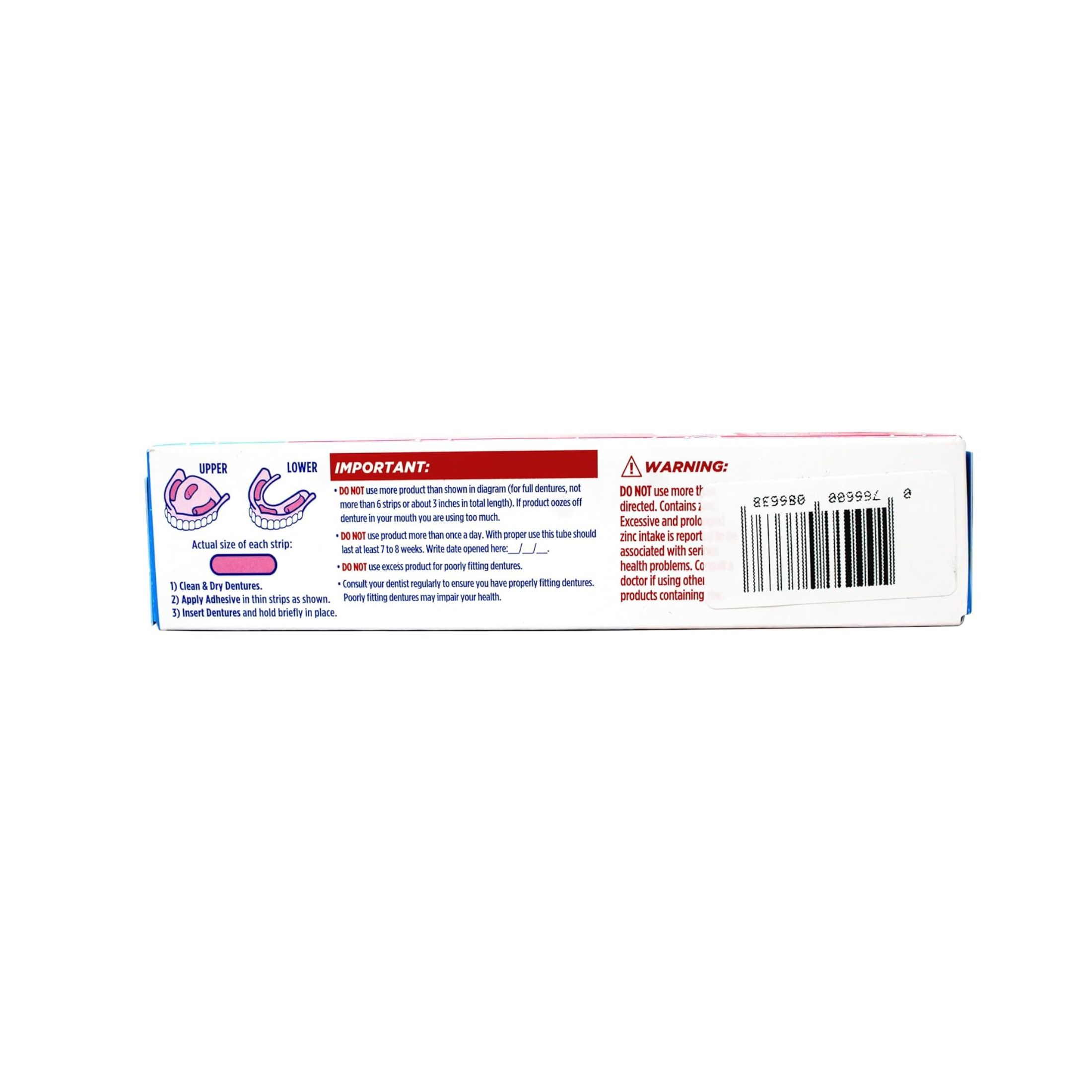 Fixodent Complete Original Denture Adhesive Cream 1.4 Oz