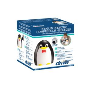 Drive Medical Penguin Pediatric Nebulizer With Carry Bag And Disposable Neb Kit