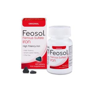 Feosol High Potency Ferrous Sulfate Iron Supplement Tablets 129ct