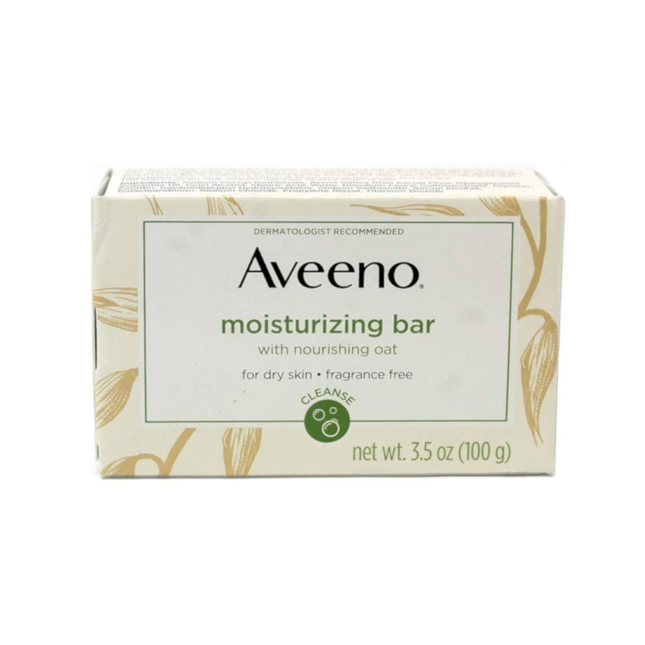 Aveeno Moisturizing Bar For Dry Skin - Fragrance Free