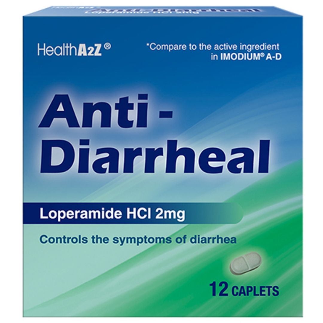 HealthA2Z Caplets Mg Anti-Diarrheal 12 Caplets