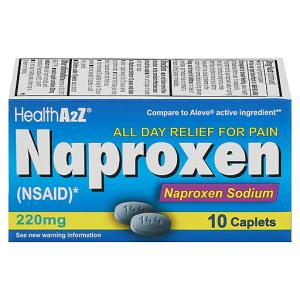 HealthA2Z A2 Naproxen Sodium, 200 Mg, Caplets