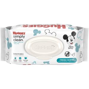 Huggies Simply Clean Fresh Scent Baby Wipes Flip-Top Pack