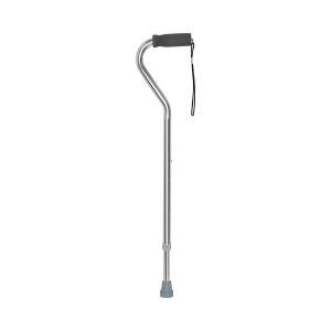 McKesson Offset Cane Aluminum 30 To 39 Inch Height Silver