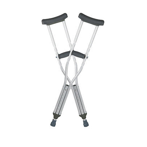 McKesson Underarm Crutches 350 Lbs. Weight Capacity, 1 Pair