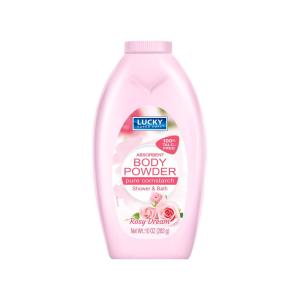 Lucky Super Soft Body Powder, Rosy Dream, Absorbent 10 Oz