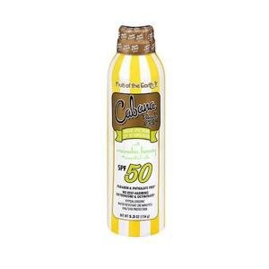 Fruit Of The Earth Continuous Spray SPF 50 Manuka Honey, 5.5 Oz