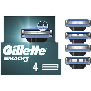 Gillette Mach3 Men's 3-Blade Razor Blades Refills Cartridges