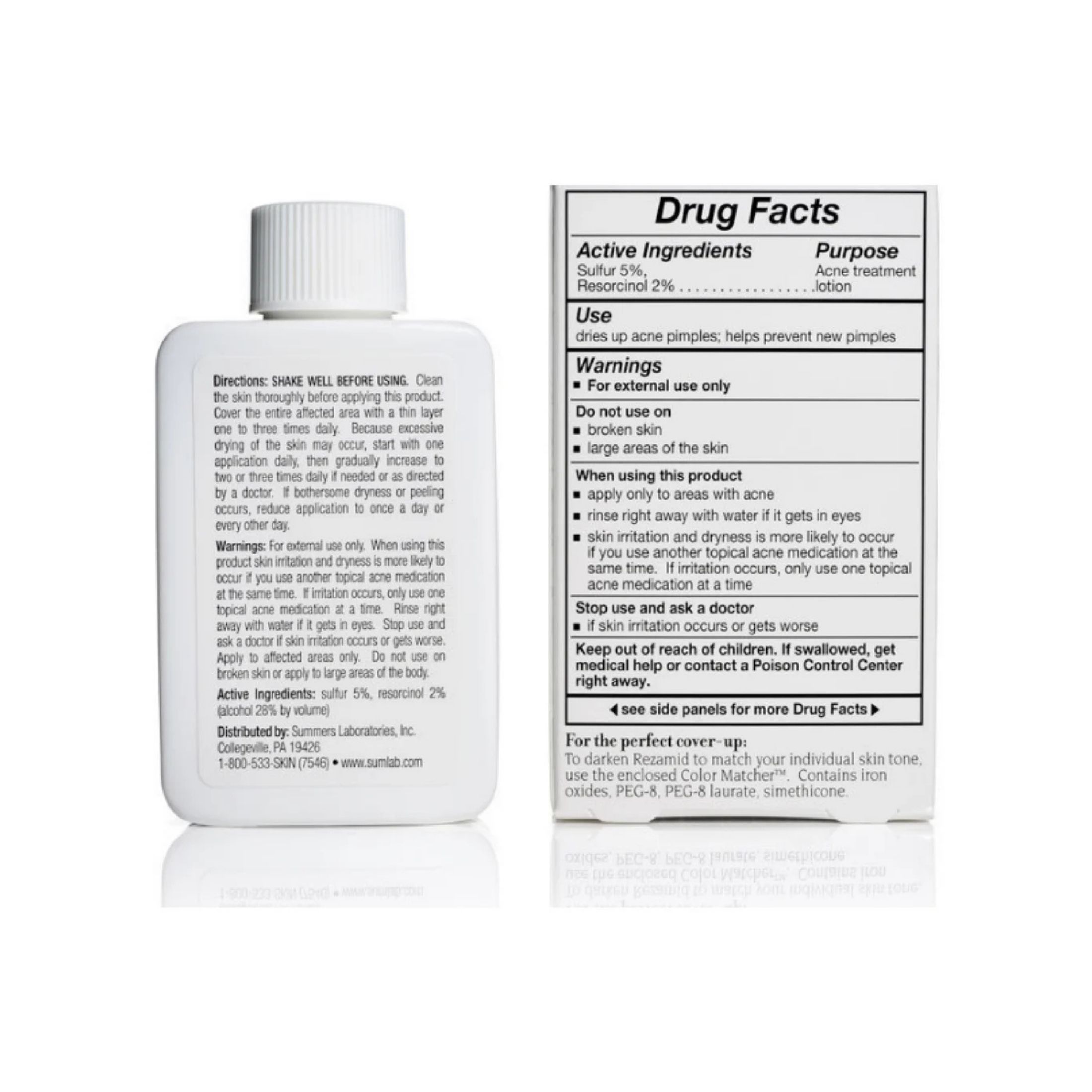 Rezamid Acne Treatment Lotion, 2 Oz