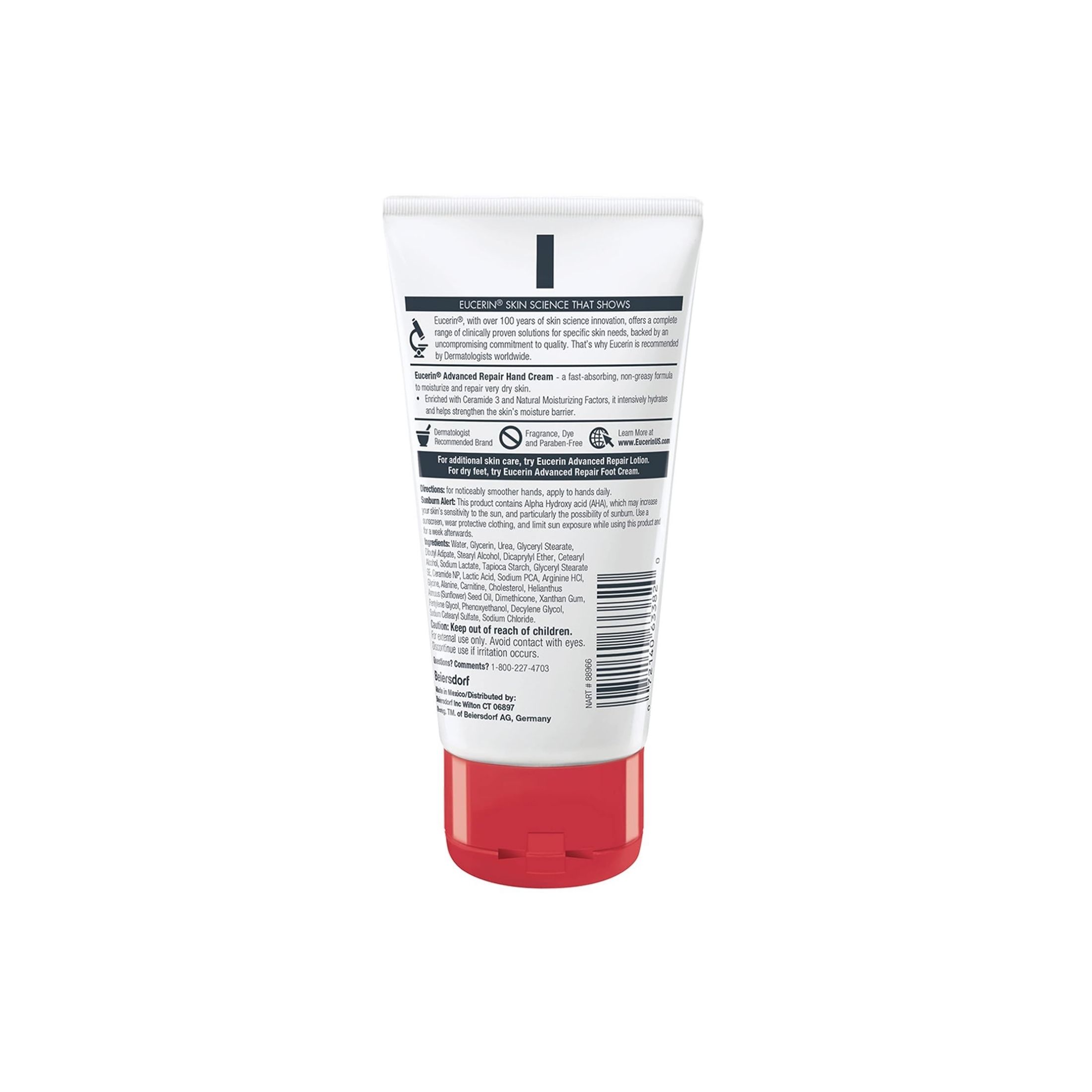 Eucerin Advanced Repair Hand Cream - 2.7oz