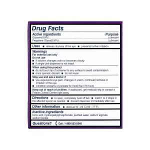 Soothe Bausch + Lomb Preservative Free Lubricant Eye Drops 30 0.02 Fl Oz Bottles