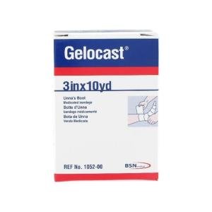 Gelocast Unna S Boot Adhesive Sterile Medicated Bandages 3inX10yd 1ct