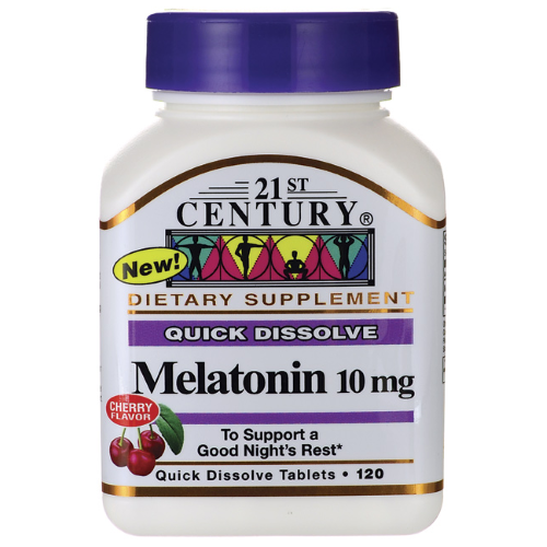 21st Century Melatonin 10 Mg Quick Dissolve 120 Tab