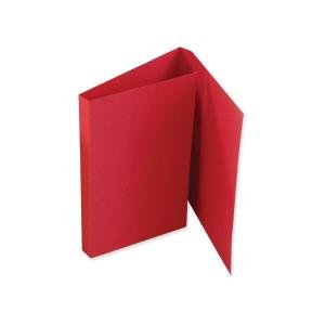 Prescription File Folders - Red, Double-Fold 100ct