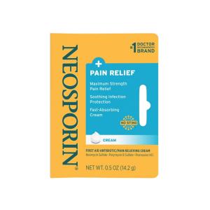 Neosporin Plus Pain Relief Maximum Strength Antibiotic Cream - 0.5 Oz