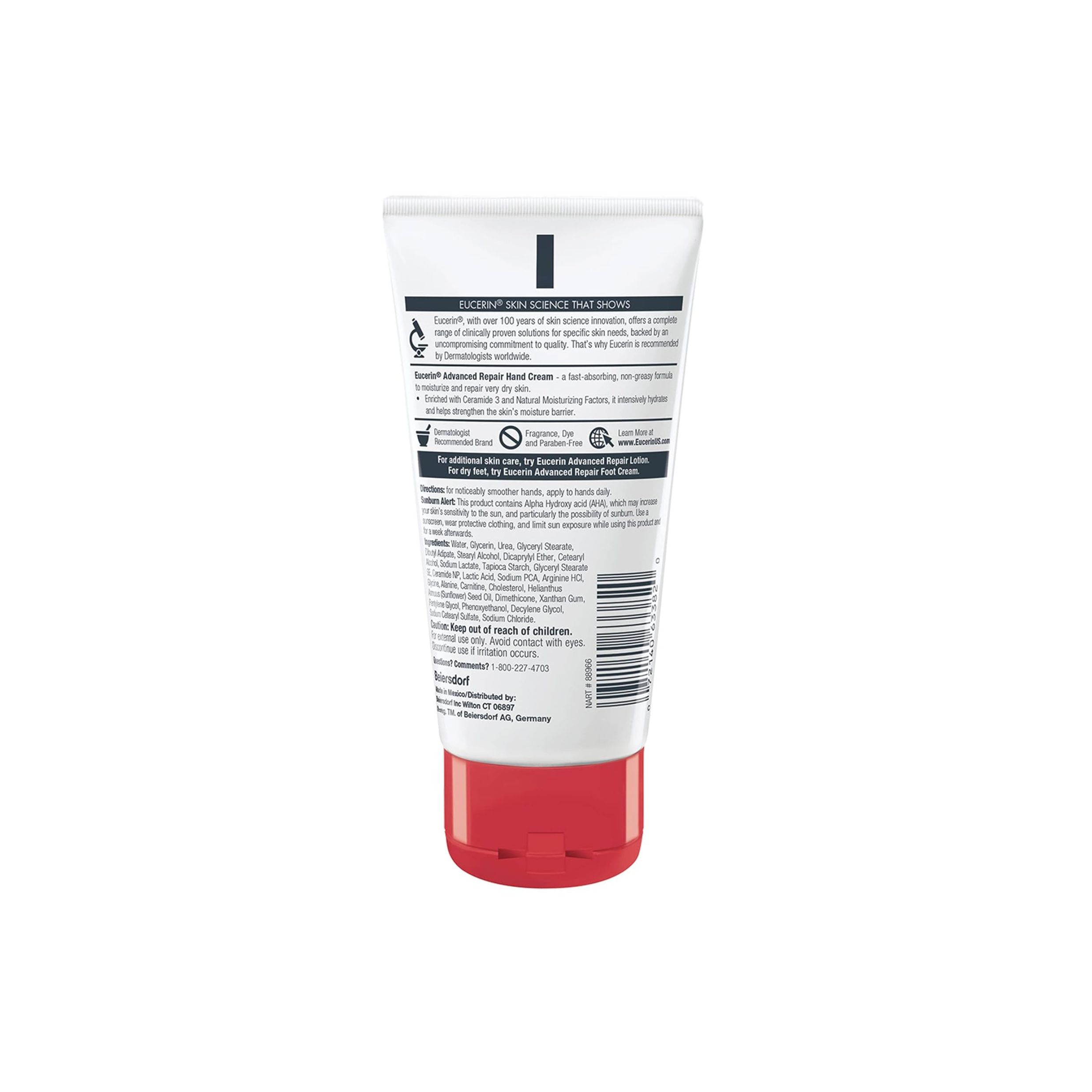 Eucerin Advanced Repair Hand Cream - 2.7oz