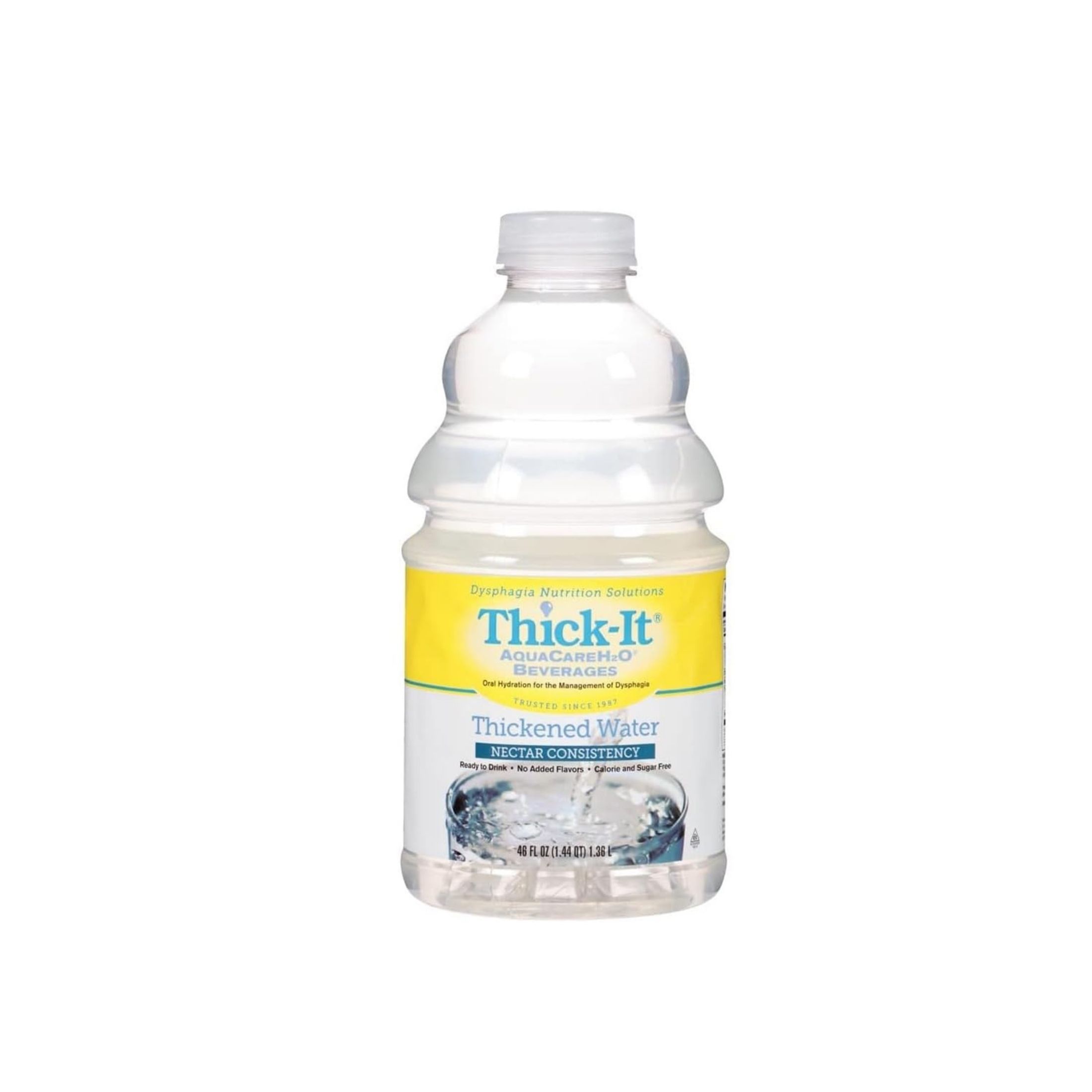 Thick-It Aquacare Thickened Water Nectar Consistency, 46 Oz