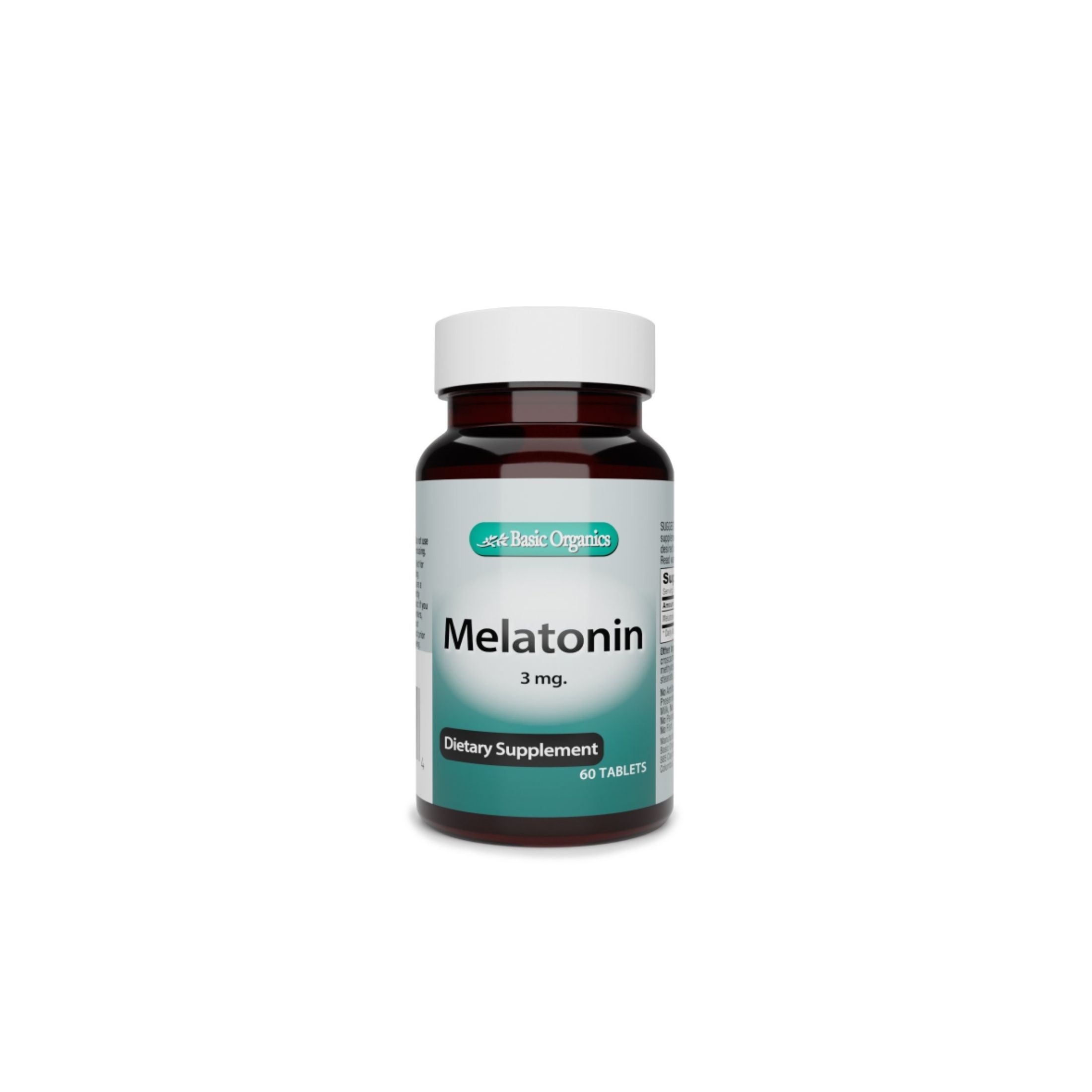 Basic Organics Melatonin 3 Mg Tablets
