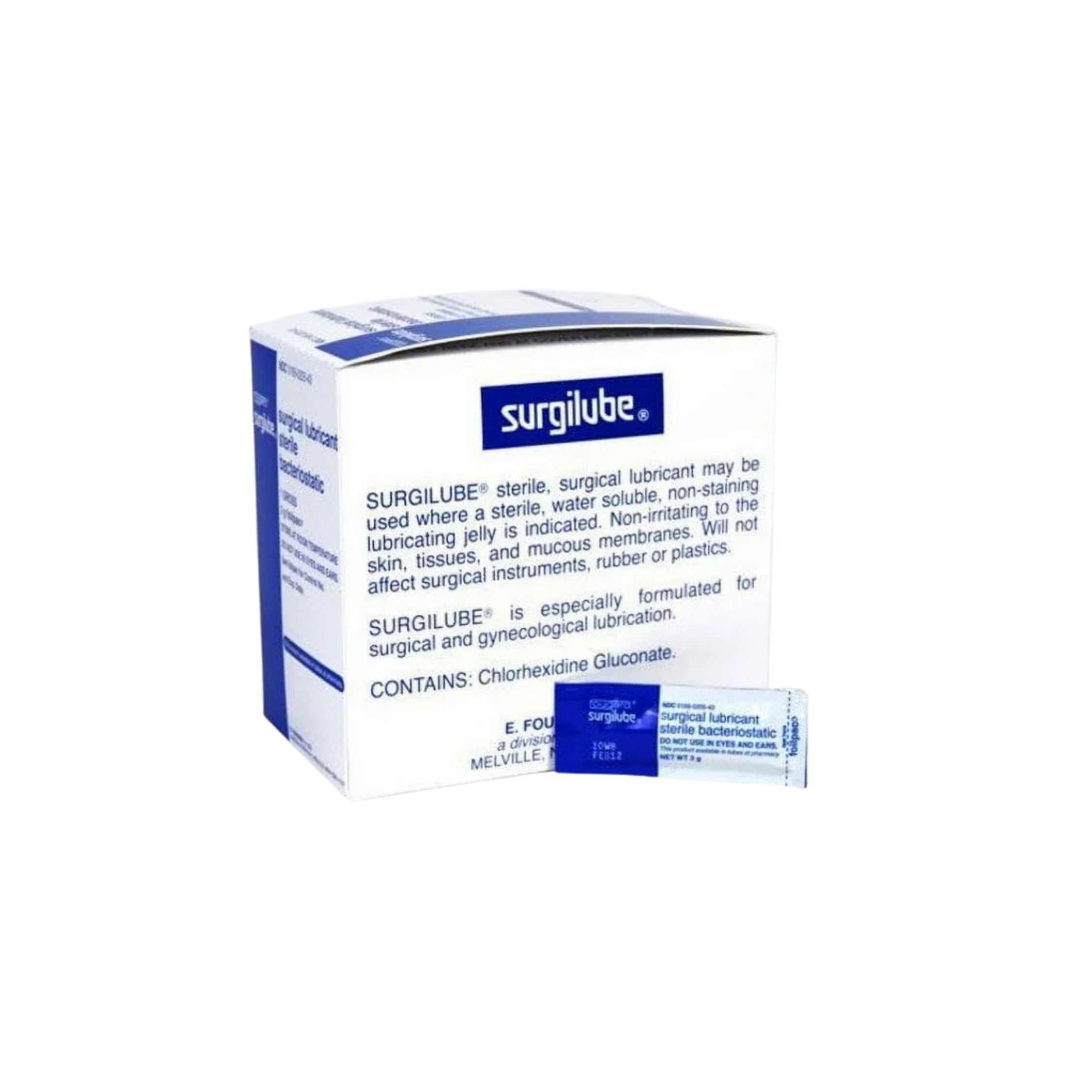 Surgilube Lubricating Jelly 5g Foil Pack
