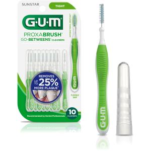 GUM Proxabrush Go Between Cleaners Tight 10Ct