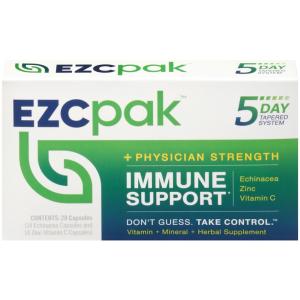 EZC Pak Tapered Immune Support, 5 Day, Pack - 28 Capsules