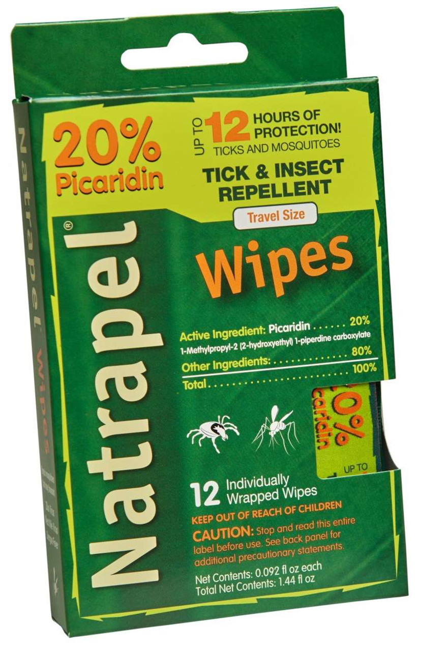 Natrapel Tick & Insect Repellent 8-Hour Wipes