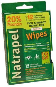 Natrapel Tick & Insect Repellent 8-Hour Wipes