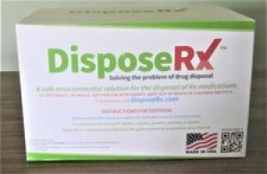 DisposeRX 25 Packets Rx - Solving The Problem Of Drug Disposal