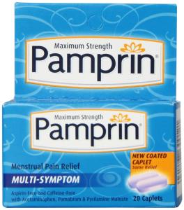 Pamprin Menstrual Pain Relief, Maximum Strength, Caplets