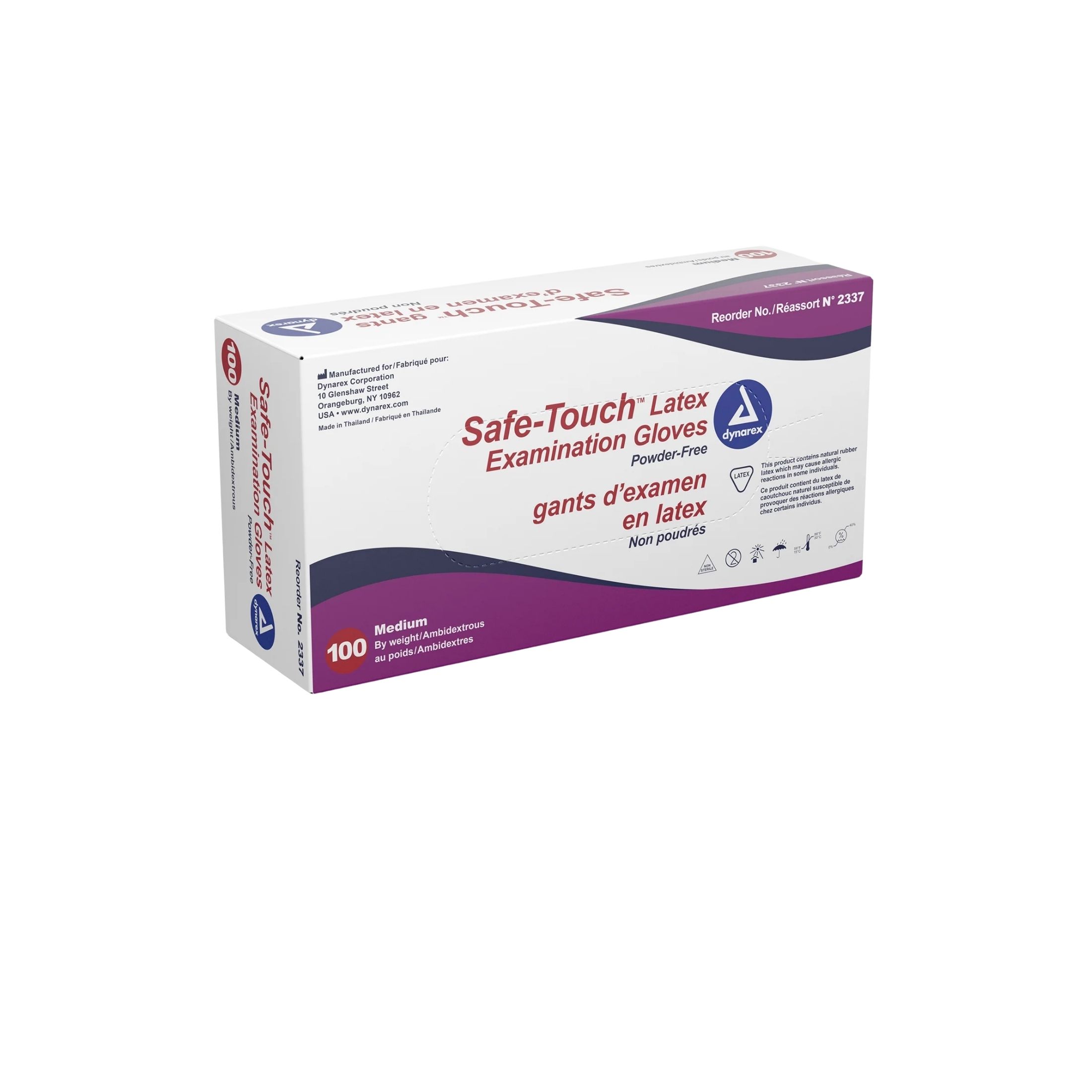 Dynarex | Amercare Latex Powder Free Glove