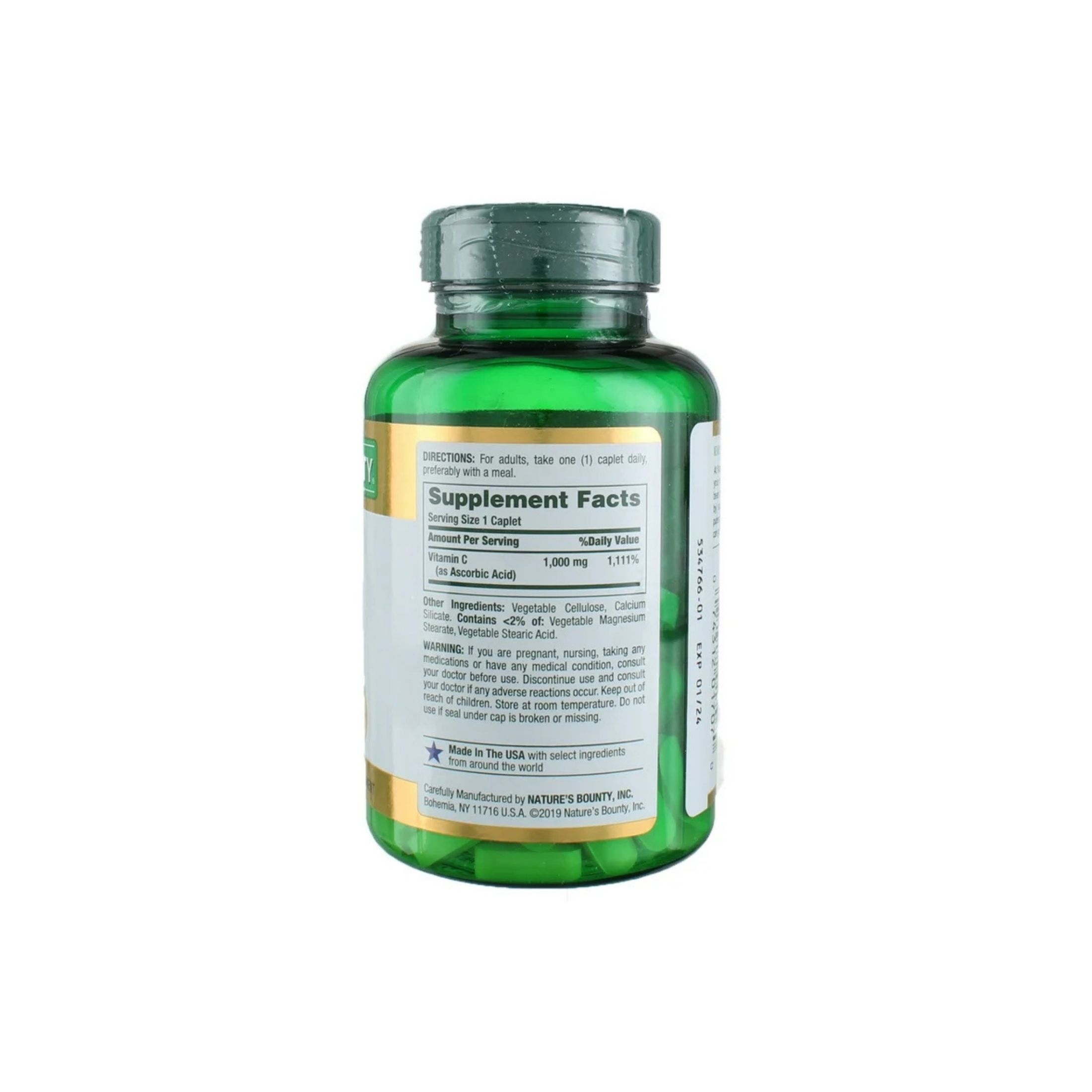 Nature's Bounty Vitamin C 1000 Mg Immune Health Caplets
