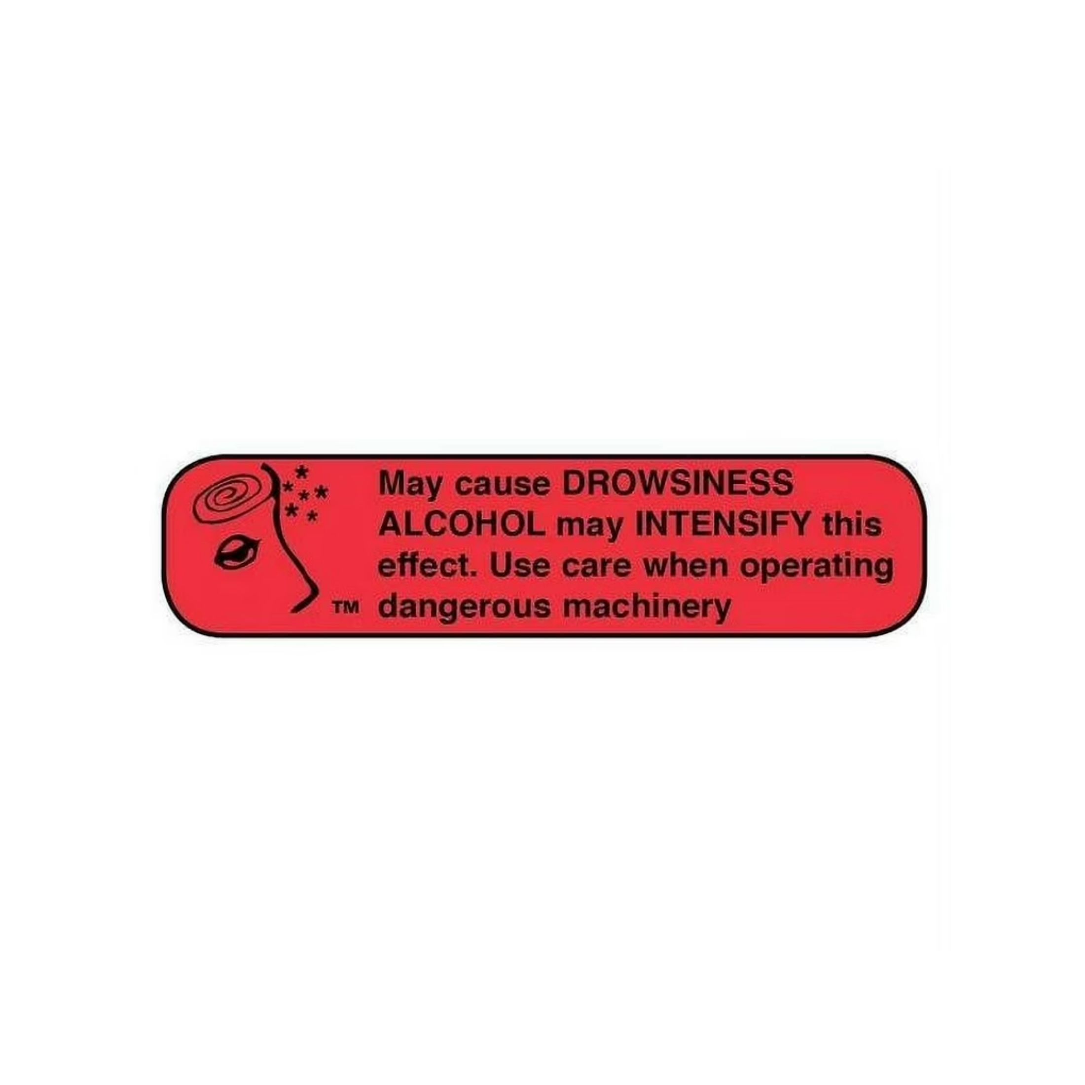 Drowsiness Alcohol Can Intensify Labels