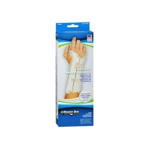 Sportaid Wrist Brace Sport Aid Deluxe Medium Left - 1 Ea