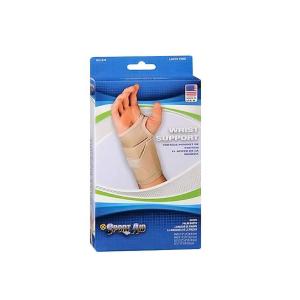 Sport Aid Wrist Brace Deluxe Left Beige X-Large