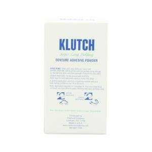 Klutch Denture Adhesive Powder Super Hold 1.75 Oz